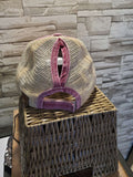 Distressed Ponytail Hats