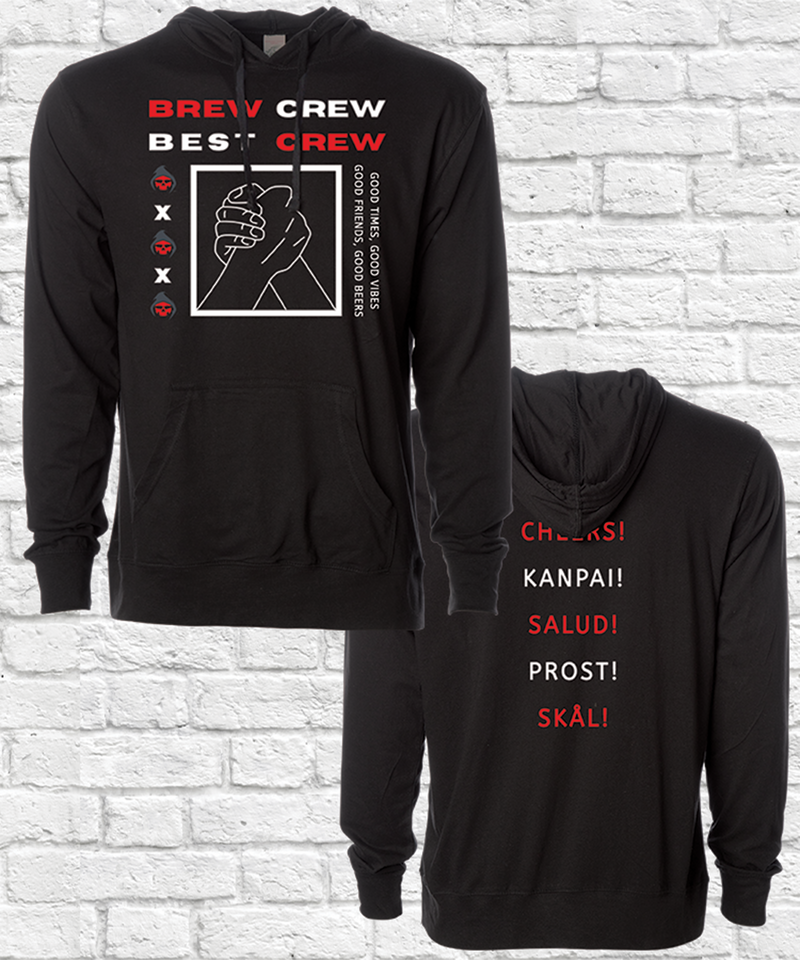 Alucard - Brew Crew, Best Crew Lightweight Hoodie