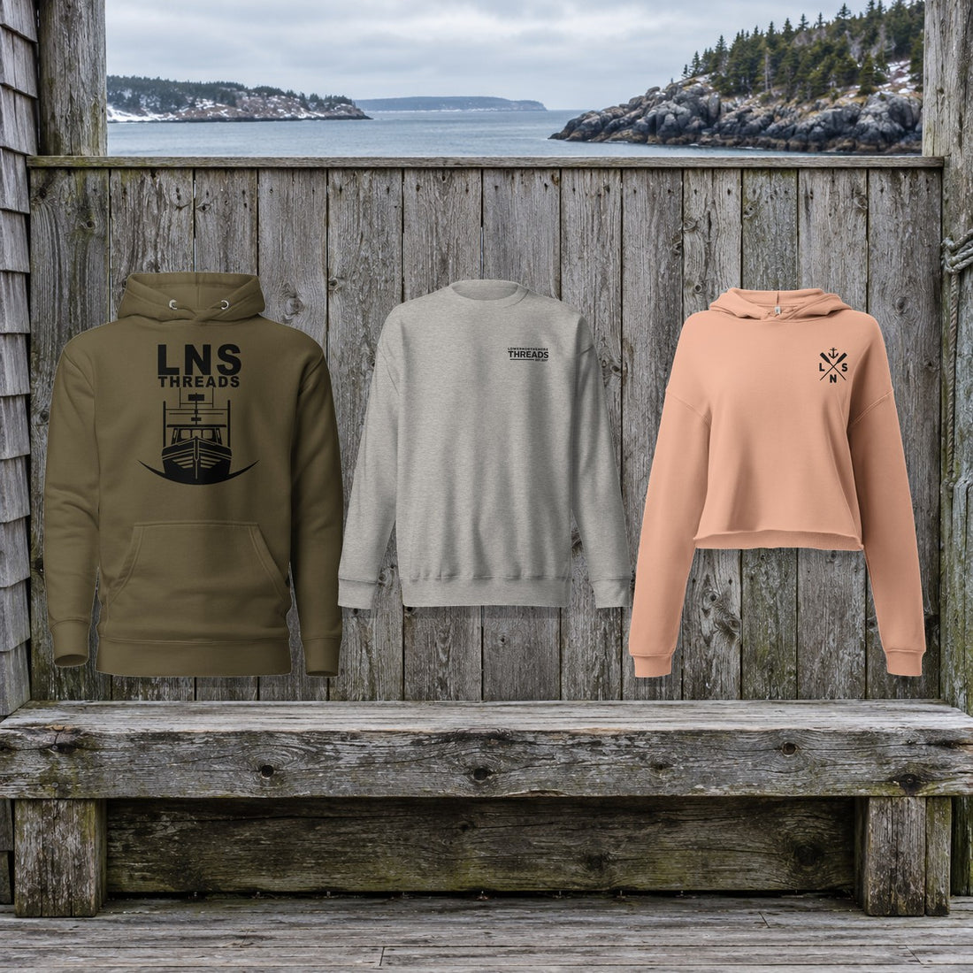 Hoodies + Crews