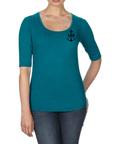 CLEARANCE - Women's *Anchor* Scoop Neck Tee