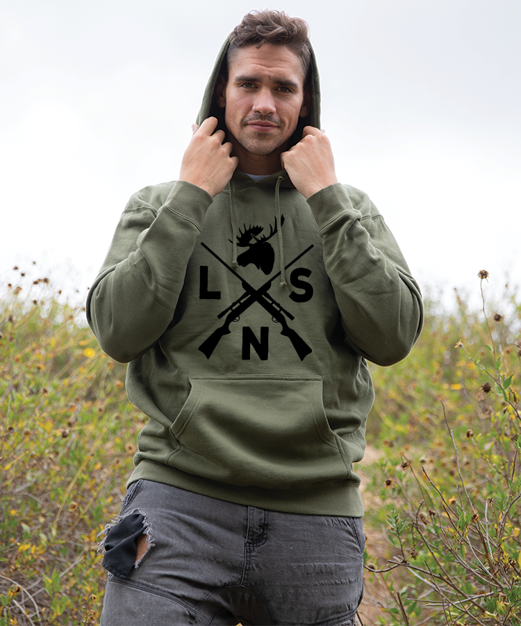 Moose Hunting Season Heavyweight Hoodie