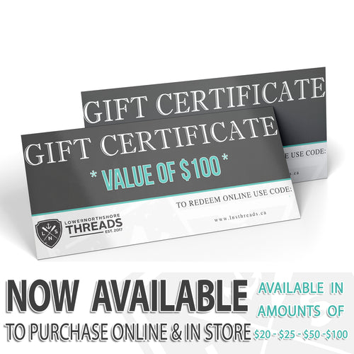 Gift Certificates