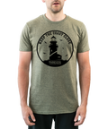 Premium Unisex Short Sleeve Tee w/ Lighthouse logo