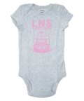 Girl's "Longliner" Baby Onesie