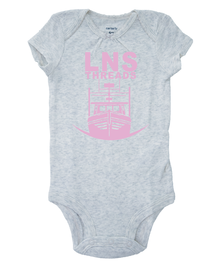 Girl's "Longliner" Baby Onesie