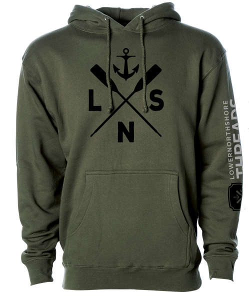 Unisex Heavyweight *Boat Oars* Hoodie