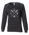 Women's "Boat Oars" Crewneck