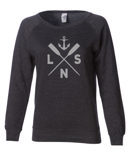 Women's "Boat Oars" Crewneck