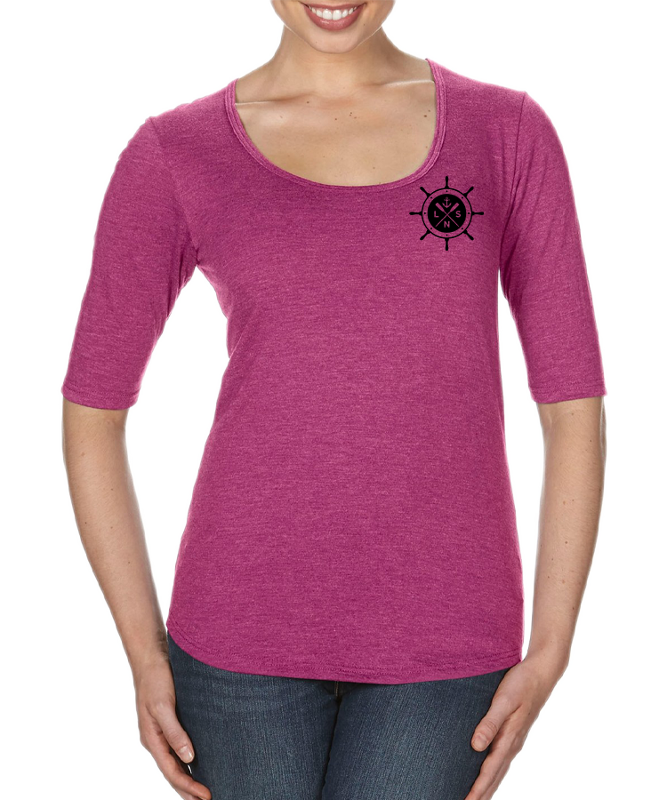 CLEARANCE - Women's *Wheel* Scoop Neck Tee