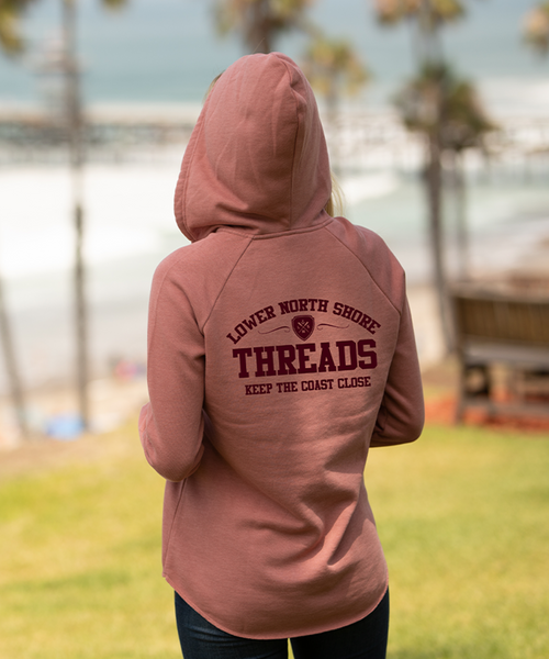 Coastal Wave Women's Hoodies