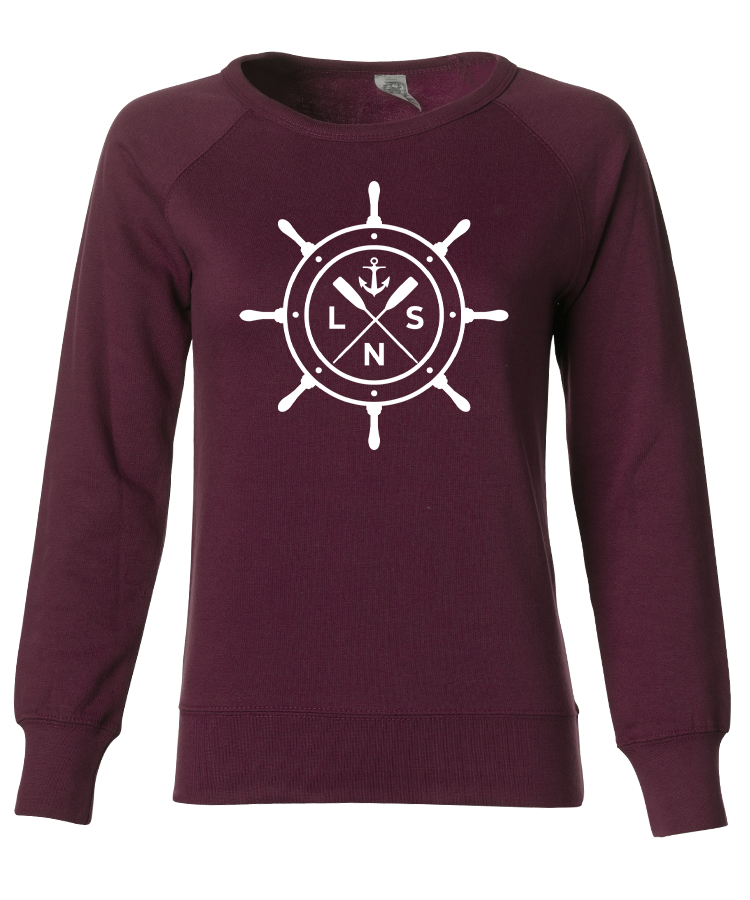 Women's "Ship's Wheel" Crewneck