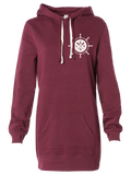 Women's *Ship's Wheel V2* Hooded Pullover Dress