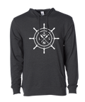 Unisex *Ship's Wheel* Jersey Hoodie